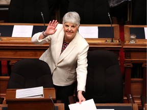 B.C. Finance Minister Carole James.