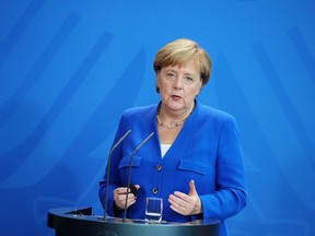 Angela Merkel, Germany's chancellor.