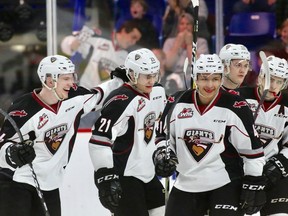 The Vancouver Giants clinched the Western Conference banner on Friday with a 2-1 win against the Kelowna Rockets. The WHL squad will begin playoffs next week with home-ice advantage.