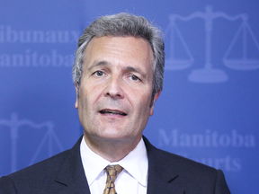Glenn Joyal, chief justice of the Manitoba Court of Queen’s Bench, in June 2014.