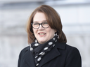 New Treasury Board President Jane Philpott speaks following a swearing in ceremony on Jan. 14, 2019. Philpott resigned from cabinet on March 4.