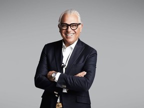 Joe Mimran has partnered with Staples Canada.