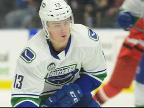Utica Comets winger Kole Lind has made some big strides in his game since Christmas.