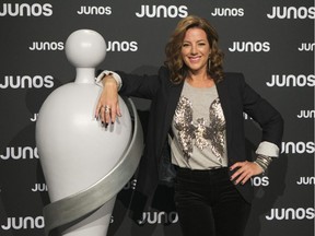 Sarah McLachlan poses for a photo at the Juno Awards nominations event in Toronto on Jan. 29, 2019.