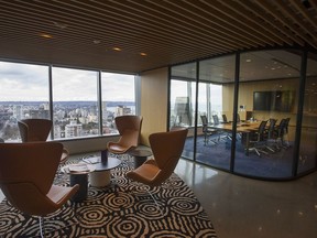 Offices of law firm McCarthy Tetrault LLP in Vancouver.