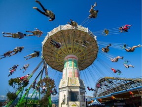 Thousands of fair-goers enjoyed the PNE's attractions in pre-COVID September of 2018.