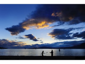 Vancouver Coastal Health is warning the public to stay out of the water at Kitsilano Beach due to elevated E. coli coun