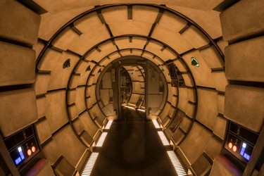 Millennium Falcon: Smugglers Run in Star Wars: Galaxy's Edge will let Disney guests walk the hallways and experience other memorable areas of the fastest ship in the galaxy.