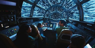 Inside Millennium Falcon: Smugglers Run, Disney guests will take the controls in one of three unique and critical roles aboard the fastest ship in the galaxy.