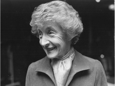 December 1982 photo of May Brown.