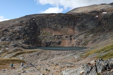 Crater Lake on Hudson Bay Mountain near Smithers, B.C., is seen on Monday, Sept. 3, 2018. A hiking trail offering stunning vistas leads to the lake.