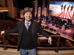 Filmmaker Ken Burn poses in the Ryman Auditorium on March 27, 2019, in Nashville, Tenn. The Ryman was home to the Grand Ole Opry from 1943 to 1974.