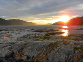 The view in Tadoussac.