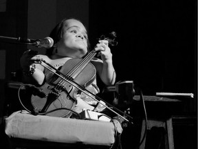 Violinist/vocalist Gaelynn Lea headlines Kickstart's 21st Anniversary Gala at the Cultch, April 26.