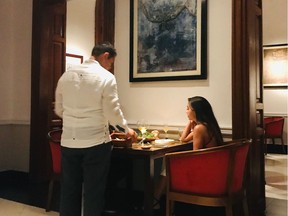 Dining room at Ku'uk restaurant in Merida. Photo by Mia Stainsby [PNG Merlin Archive]