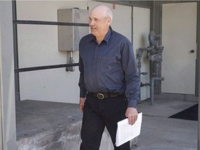 James Oler leaves court in Cranbrook, B.C., on July 24, 2017.