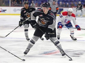Defenceman Bowen Byram and the Vancouver Giants open their Western Conference final series on Friday in Langley.
