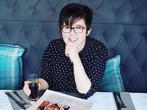 A recent but undated handout picture released by Lyra McKee's family via the Police Service of Northern Ireland (PSNI) on April 19, 2019 shows journalist and author Lyra McKee posing for a photograph.
