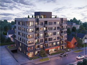 Amira is a project from Alpha Beta and Domus in New Westminster. [PNG Merlin Archive]