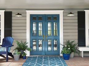 Painting your front door a bright, fun colour can increase your home's curb appeal. Photo: BEHR for Easy ways to increase your home's curb appeal by Rebecca Keillor [PNG Merlin Archive]