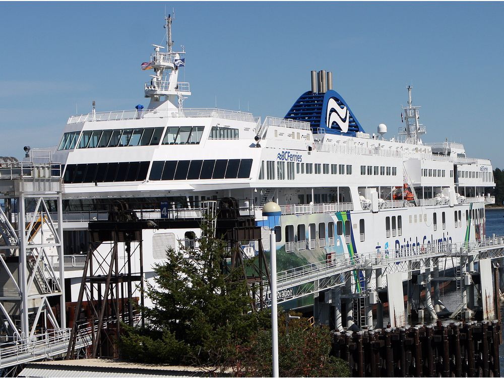 Three Anti-maskers Arrested On B.C. Ferries Vessel | Vancouver Sun