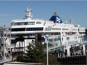 Three people were arrested aboard the Spirit of British Columbia on Sept. 24 in Swartz Bay for not wearing masks.