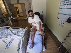 Harry Sandhu  got flesh eating disease following a cut to his shin on March 31 at Royal Athletic Park. Had he not got to the hospital the next morning he would have not only lost his leg, but his life, said doctors  in Victoria, B.C. April  17, 2019.