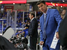 Vancouver Giants' head coach Michael Dyck has done a masterful job working the powerful WHL team's bench this season. Dyck has already been named the WHL's Western Conference Coach of the Year.