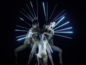 American dance company MOMIX performs selections from its 30-plus-year history in Viva MOMIX at the Vancouver Playhouse, April 12 and 13. Photo courtesy of Charles Paul Azzopardi