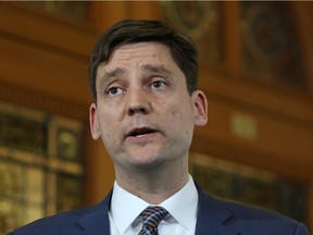 Postmedia political columnist Vaughn Palmer suggests B.C. Attorney-General David Eby, pictured, is making stuff up on the fly with the ICBC file and figured his difficulties come from "a lack of consultations, arbitrary rule-making, and changes at the last minute. Not the approach that most cabinet ministers would choose if they needed co-operation from the bar and bench to make the numbers work."
