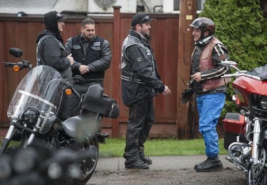 Approximately 100 Hells Angels members and affiliated clubs rallied at the HA East End Chapter on Saturday, April 6, 2019, as part of the Screwy Ride. The annual event is a memorial ride for slain Hells Angel member Dave 'Screwy' Swartz.