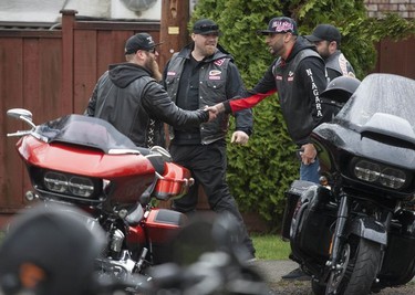 Approximately 100 Hells Angels members and affiliated clubs rallied at the HA East End Chapter on Saturday, April 6, 2019, as part of the Screwy Ride. The annual event is a memorial ride for slain Hells Angel member Dave 'Screwy' Swartz.