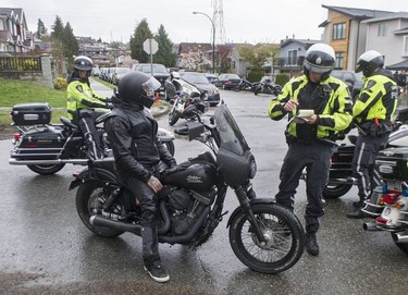 Approximately 100 Hells Angels members and affiliated clubs rallied at the HA East End Chapter on Saturday, April 6, 2019, as part of the Screwy Ride. The annual event is a memorial ride for slain Hells Angel member Dave 'Screwy' Swartz.