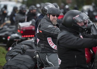 Approximately 100 Hells Angels members and affiliated clubs rallied at the HA East End Chapter on Saturday, April 6, 2019, as part of the Screwy Ride. The annual event is a memorial ride for slain Hells Angel member Dave 'Screwy' Swartz.