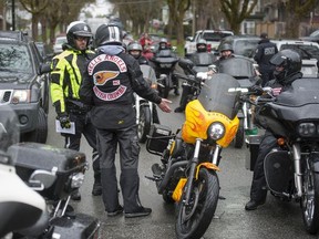 Approximately 80 Hells Angels members and affiliated clubs rallied at the HA East End Chapter on Saturday, April 6, 2019, as part of the Screwy Ride. The annual event is a memorial ride for slain Hells Angel member Dave 'Screwy' Swartz.