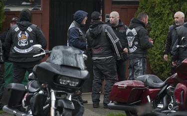 Approximately 100 Hells Angels members and affiliated clubs rallied at the HA East End Chapter on Saturday, April 6, 2019, as part of the Screwy Ride. The annual event is a memorial ride for slain Hells Angel member Dave 'Screwy' Swartz.