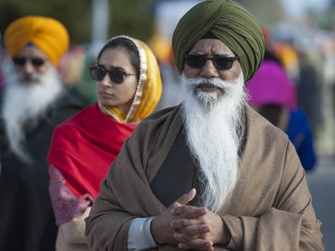 People take part in the annual Vaisakhi parade in Surrey, April 20, 2019. Hundreds of thousands of people attend the Sikh festival every year. Surrey’s Vaisakhi parade is one of the largest outside of India. Photo by Jason Payne/PNG