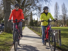 David Mallory says his electric bike has given he and his wife, Deb, a new freedom.