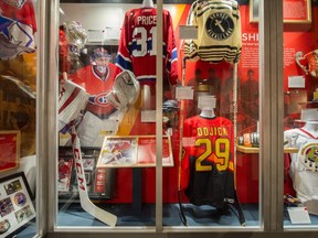 Carey Price and Gino Odjick displays are a big part of the touching Indigenous Sports Gallery displays at the B.C. Sports Hall of Fame in Vancouver.