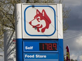 The Husky at 7389 River Rd. in Delta was selling as at 178.9 on April 23.