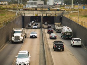 Massey Tunnel traffic