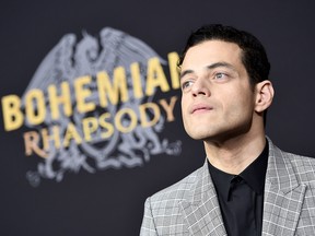 Rami Malek attends the 'Bohemian Rhapsody' New York premiere at The Paris Theatre on October 30, 2018 in New York. (Steven Ferdman/Getty Images)