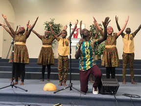The Sawuti African Children's Choir from Uganda made many stops in Greater Vancouver and the rest of B.C. as part of a six-month tour of Canada.