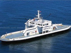 B.C. Ferries' Howe Sound Queen is being taken out of service in the first week of June and sold. [PNG Merlin Archive]