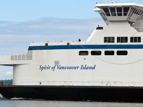 The Spirit of Vancouver Island spent time in Poland, where it was converted to run on liquefied natural gas rather than diesel only.