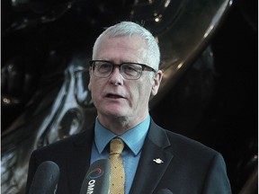 B.C. Forests Minister Doug Donaldson.