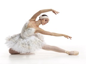 Ana Paula Oioli dances the role of Odette (the White Swan) in Coastal City Ballet's Swan Lake May 18 at the Playhouse in Vancouver (and June 15 at the Bell Performing Arts Centre in Surrey).
