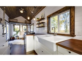Small home by Mint Tiny Homes, who are participating in the Westcoast Small Home Expo next weekend Photo: Mint Tiny Homes for The Home Front: Spotlight on tiny homes by Rebecca Keillor  [PNG Merlin Archive]