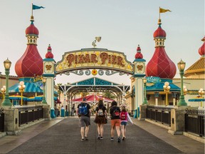From Vancouver, there're plenty of Disney vacation options. Pixar Pier is among the attractions unique to Disneyland in Anaheim, Calif.