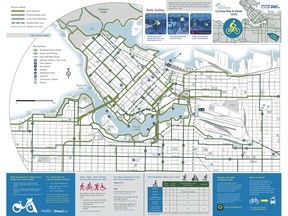 The free 2019 Vancouver Bike Map is available during Bike to Work Week, Monday, May 27, to Sunday, June 2.